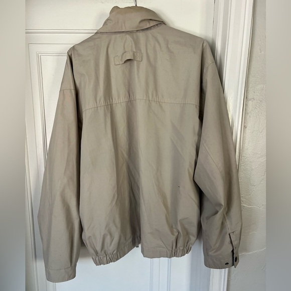 Aberdeen Collection Mr. Ducks Windbreaker Jacket XXL Beige Zip-Up Lightweight - Picture 11 of 11